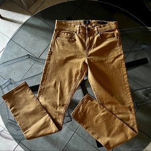 Men cotton on khaki colored jeans sz 30